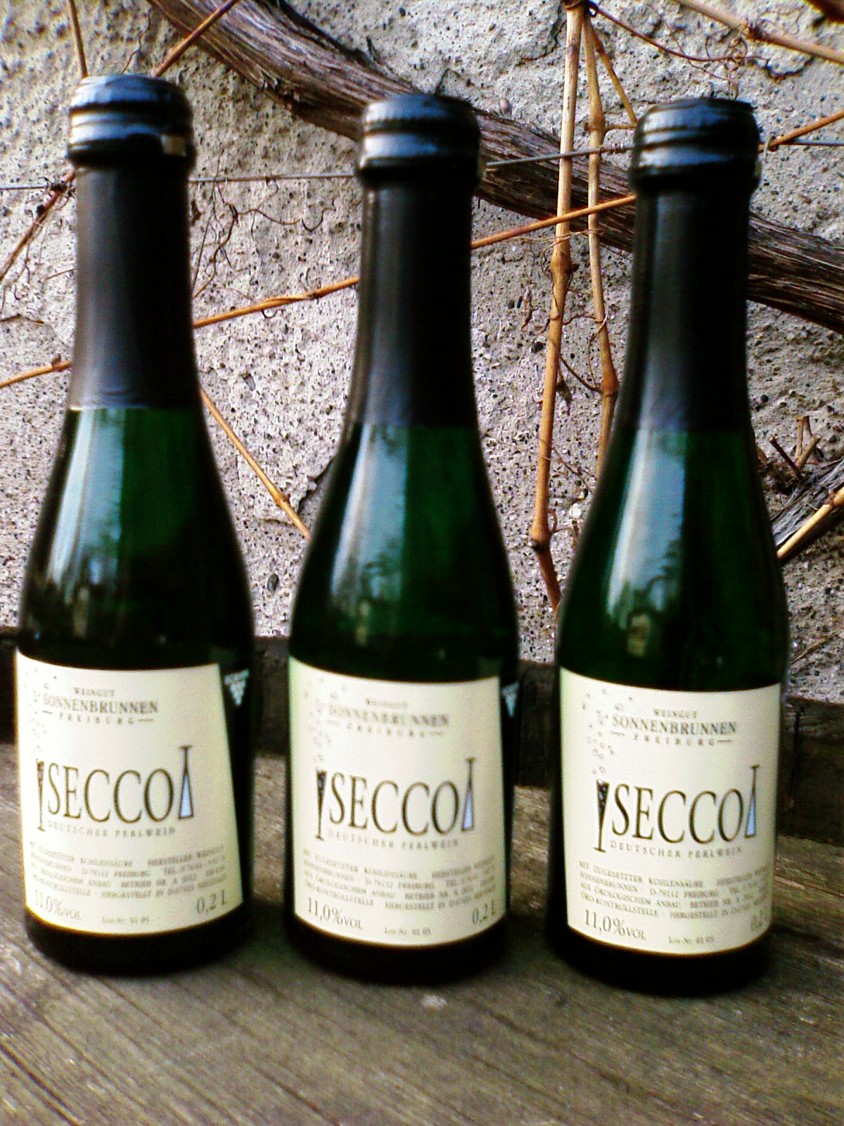 Piccolo Secco Deutscher Perlwein
